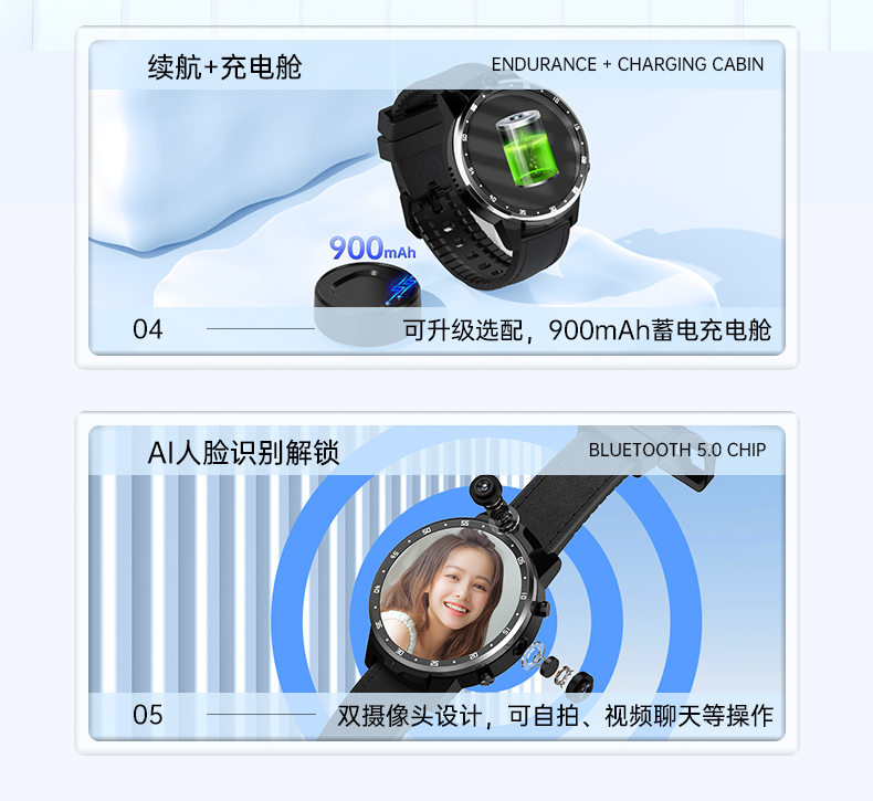 X6000-E全網(wǎng)通4G智能腕表多功能配置守護(hù)健康手表廠家直銷(xiāo)